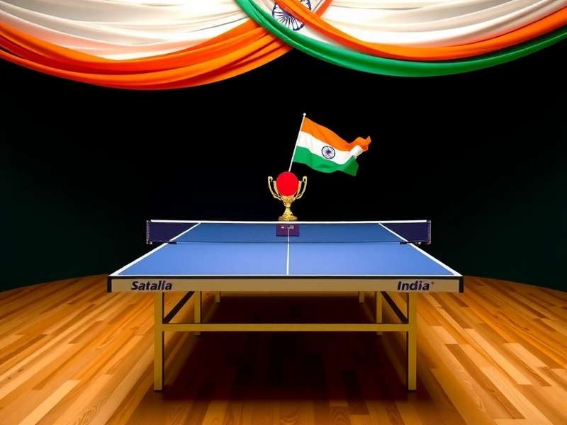 Indian Table Tennis Challenge - Independence Day Event Independence Day Cup in Indian Table Tennis Challenge with tricolor theme